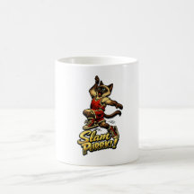Personalized Siamese Basketball Cat Coffee Mug