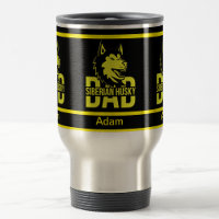 Personalized Siberian Husky Dad, Dog Dad