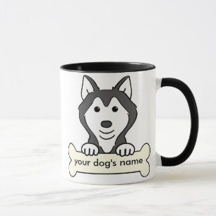 Personalized Siberian Husky Mug