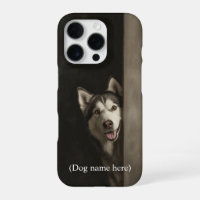 Personalized Siberian Husky Portrait