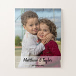 Personalized Siblings Photo Gift Jigsaw Puzzle<br><div class="desc">Surprise your children with their very own jigsaw puzzle. See their excitement in piecing this puzzle together. Personalize this puzzle with a special photo and their names. Frame it after or play it again, over and over. Customize the sign off with your name. From Mommy and Daddy. Give it to...</div>