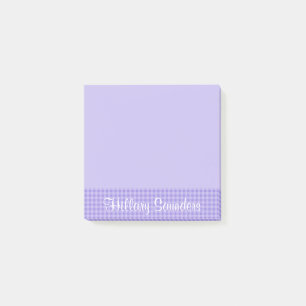 Personalized Side Tab with Name Post-it Notes