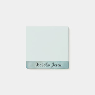 Personalized Side Tab with Name Post-it Notes