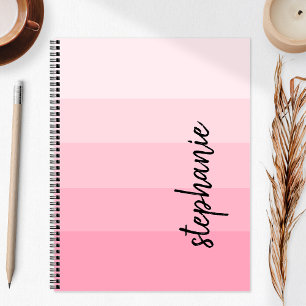 Personalized Signature Colour Block Pink 2024 Planner