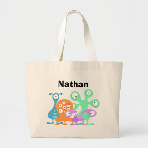 Personalized Silly MonstersTote Bag