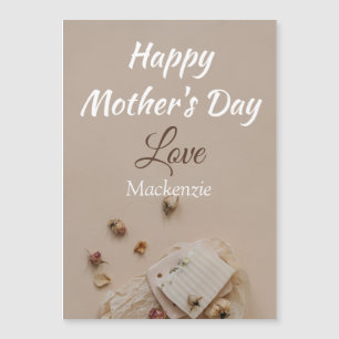 Personalized Simple & Chic mothers Day   Floral 