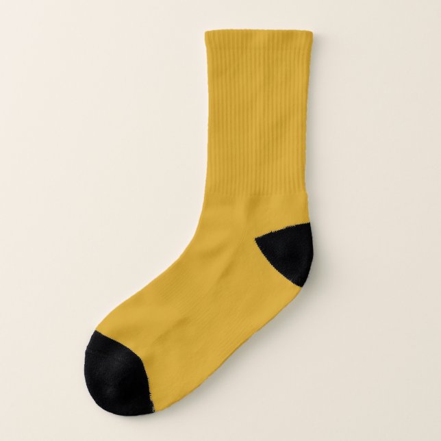 Personalized Simple Coloured Socks (Right Inside)