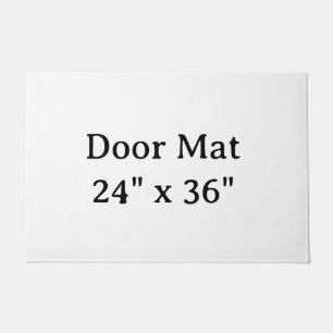 personalized simple Door Mat 124" x 36"