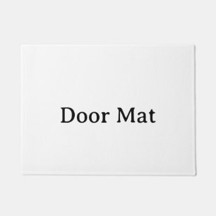 personalized simple Door Mat 18" x 24"