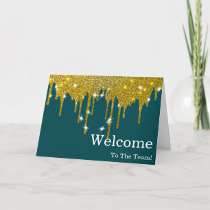 Personalized simple Elegant Welcome Card