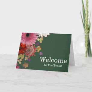 Personalized simple Elegant Welcome Card