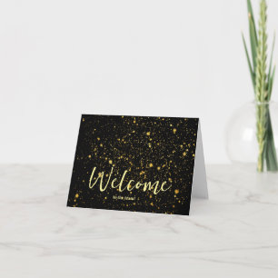 Personalized simple Elegant Welcome to the team Card