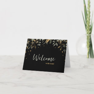 Personalized simple Elegant Welcome to the team Card