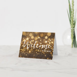 Personalized simple Elegant Welcome to the team Card