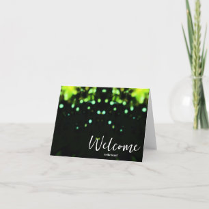 Personalized simple Elegant Welcome to the team Card
