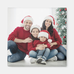 Personalized Simple Family Photo Magnet