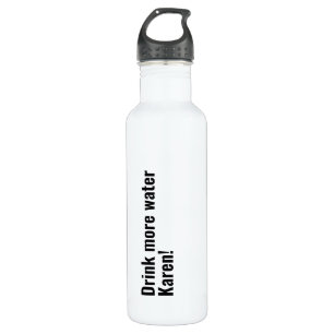Personalized simple funny quote with your name 710 ml water bottle