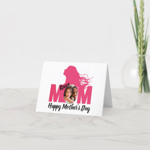 Personalized Simple Happy Mother's Day Card
