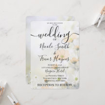 Personalized Simple Little Orange Flowers Wedding