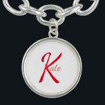 personalized simple monogram name bridesmaid   bracelet<br><div class="desc">design</div>