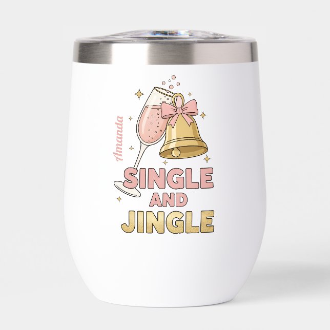 Personalized Single and Jingle Funny Christmas (Front)