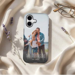 Personalized Single Family Photo & Name