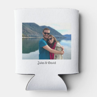 Personalized Single Photo Custom Can Cooler
