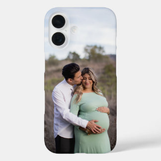 Personalized Single Photo Custom iPhone 16 Case