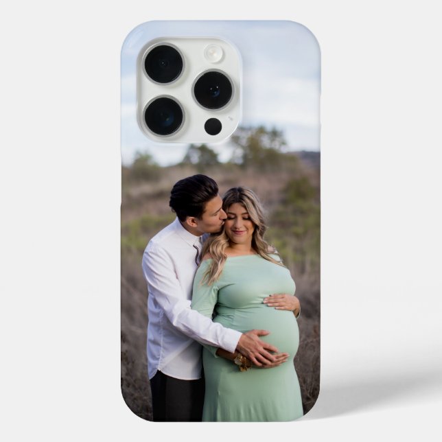 Personalized Single Photo Custom Case-Mate iPhone Case (Back)