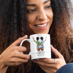 Personalized Sister Name Coffee Mug<br><div class="desc">Elegant sibling mug featuring 2 beautiful hand painted watercolor girls representing you and your sister, the word "sister" in a stylish script font, and your names. I have a selection of different colour hoodies, t-shirts, and hairstyles. Please email me at specialstationery@yahoo.com if you would like the image section personalized for...</div>