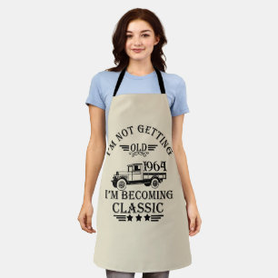 Personalized sixty vintage 60th birthday gifts apron