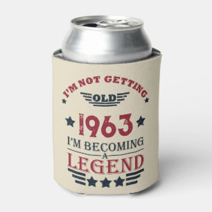 Personalized sixty vintage 60th birthday gifts can cooler