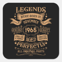 Personalized sixty vintage 60th birthday party