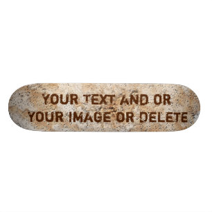 Personalized SkateBoard Decks, Your TEXT and IMAGE