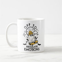 Personalized Skateboarding Ghost Halloween Mug