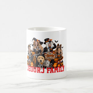 Personalized Skeleton Family Halloween | Custom Fa Coffee Mug