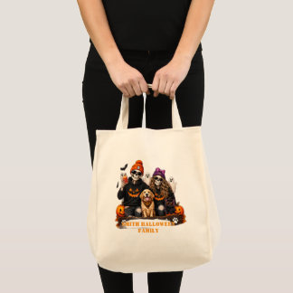 Personalized Skeleton Halloween Stay Spooky T-Shir Tote Bag