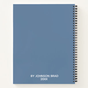 Personalized  Sketchbook Notebook