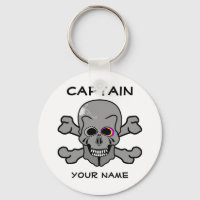 Personalized skull and Cross bones