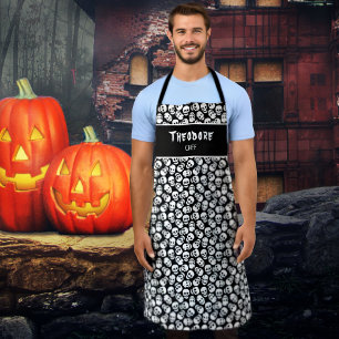 Personalized Skull Apron