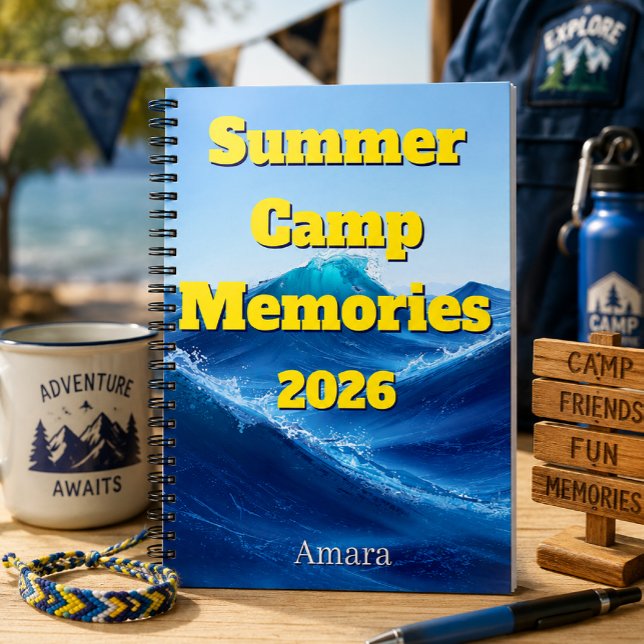 Personalized Sleepaway Summer Camp Camper's Notebook (Creator Uploaded)