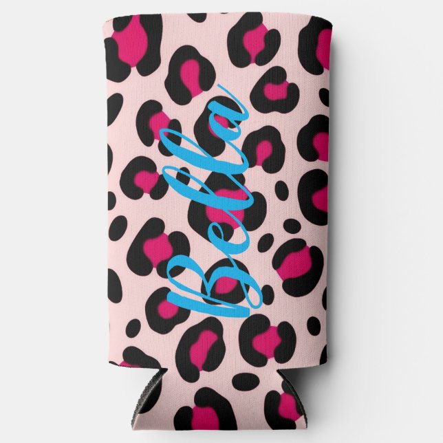 Personalized Slim Can Cooler | Custom Name Can Coo (Front)