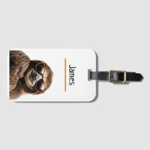 Personalized Sloth Luggage Tag