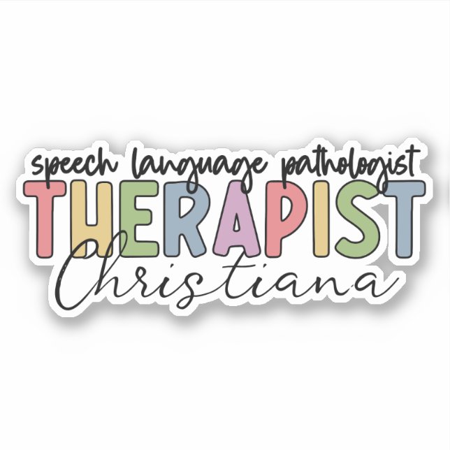 Personalized SLP Speech Language Pathologist (Front)
