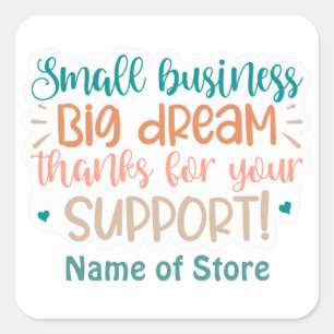 Personalized Small Business Sticker Pack