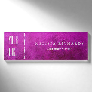 Personalized Small Name Badge