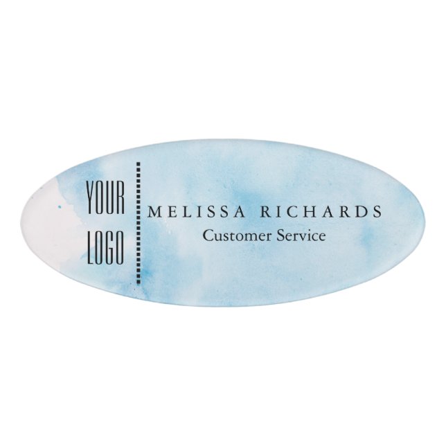 Personalized Small Name Badge (Front)