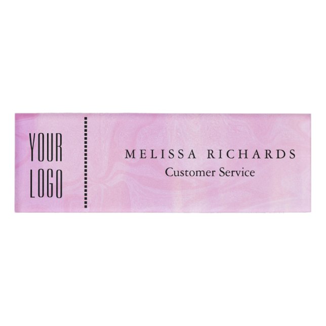 Personalized Small Name Badge (Front)