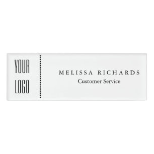 Personalized Small Name Badge