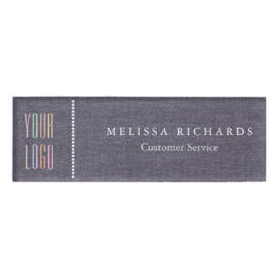 Personalized Small Name Badge